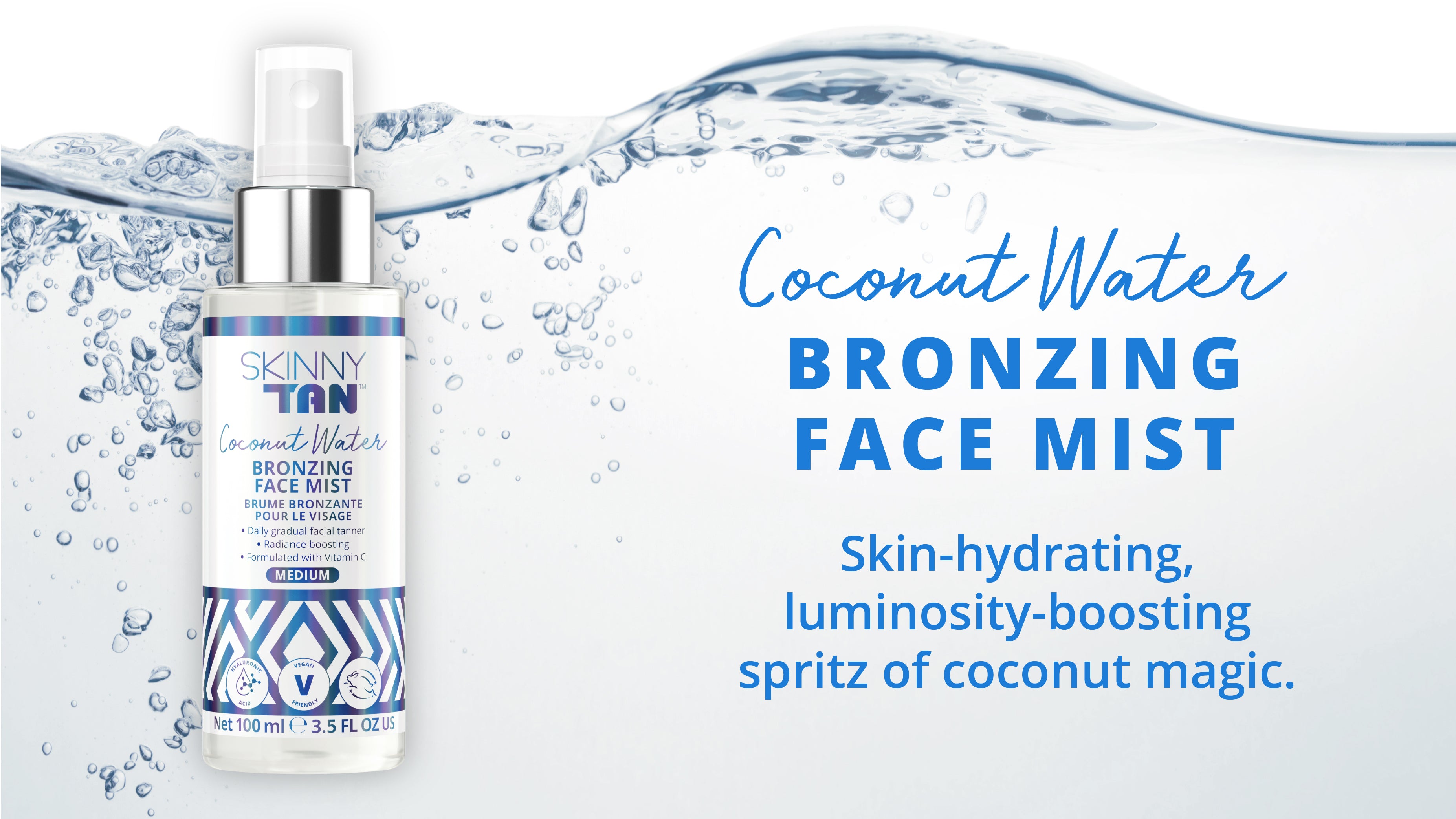 Spritz Your Way To Luminosity: Our Coconut Water Face Bronzing Mist