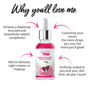 Cherry Face & Body Tanning Drops 30ml