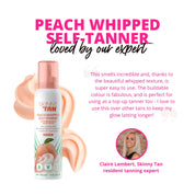 Peach Whipped Self Tanner 150ml