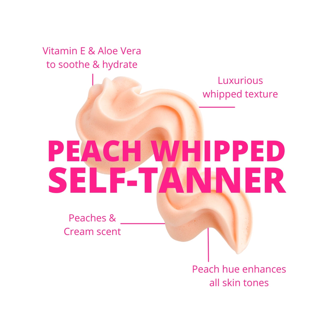 Peach Whipped Self Tanner 150ml